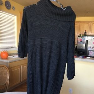 M Black Peter Nygard Sweater dress